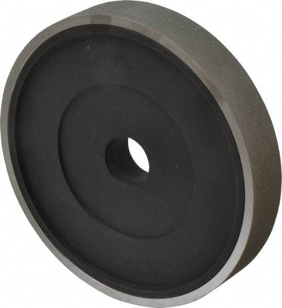 Norton - 200 Grit Diamond Bench & Pedestal Grinding Wheel - 6" Diam x 1" Hole x 1" Thick, Very Fine Grade - USA Tool & Supply