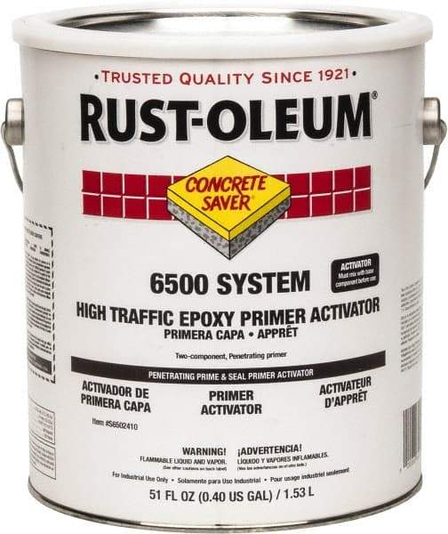 Rust-Oleum - 1 Gal Can Activator - 300 Sq Ft Coverage, <100 g/L VOC Content - USA Tool & Supply