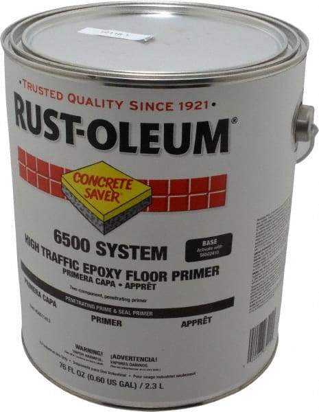 Rust-Oleum - 1 Gal Clear Penetrating Prime & Seal Primer Base - 100 to 300 Sq Ft Coverage, <100 gL Content - USA Tool & Supply