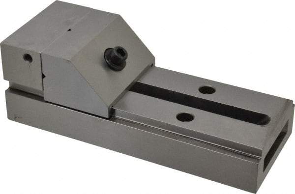 Suburban Tool - 3" Jaw Width, 4-3/4" Jaw Opening Capacity, 1-5/16" Jaw Height, Toolmaker's Vise - Flat Jaw, 0.0002" Parallelism, 0.0002" Squareness, 7-1/2" OAL x 3" OAW x 2-5/8" OAH - USA Tool & Supply