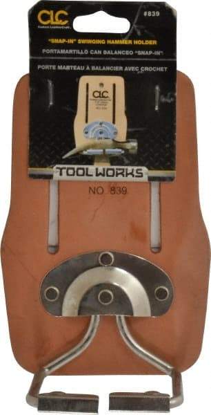 CLC - Hammer Holster - Leather, Natural - USA Tool & Supply