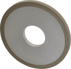 Norton - 4" Diam x 1-1/4" Hole x 1/4" Thick, 150 Grit Surface Grinding Wheel - Diamond, Type 1A1, Very Fine Grade, Resinoid Bond - USA Tool & Supply