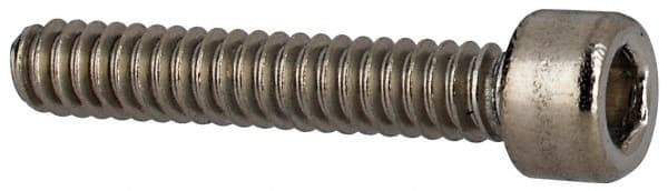 Value Collection - #4-40 UNC Hex Socket Drive, Socket Cap Screw - Grade 316 Stainless Steel, 5/8" Length Under Head - USA Tool & Supply