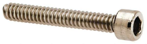 Value Collection - #4-40 UNC Hex Socket Drive, Socket Cap Screw - Grade 316 Stainless Steel, 3/4" Length Under Head - USA Tool & Supply