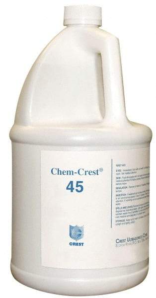 CREST ULTRASONIC - 1 Gal Bottle Ultrasonic Cleaner - Solvent-Based - USA Tool & Supply