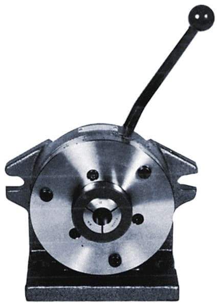 Yuasa - 1-1/8" Collet Capacity, 5" Chuck Diam, 3.94" Centerline Height, Chuck - 5C Compatible Collet Series, Use with Horizontal/Vertical Rapidex Rapid Indexers - USA Tool & Supply