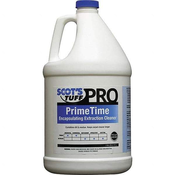 Scot's Tuff - 1 Gal Bottle Spot/Stain Cleaner - Floral Citrus Scent, Use on Acrylic, Blends, Nylon, Polyester & Synthetics - USA Tool & Supply