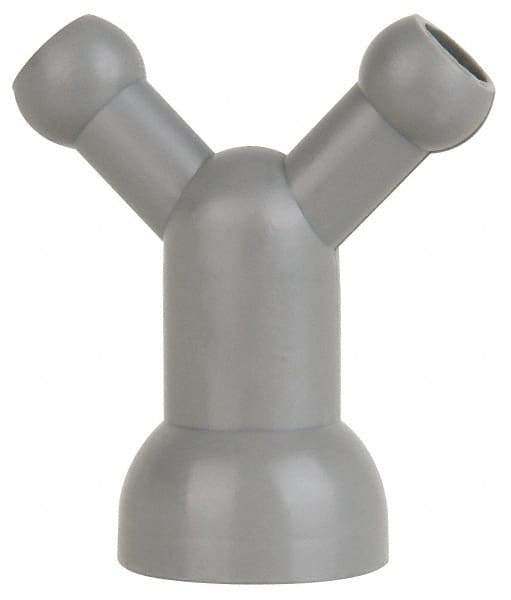 Cedarberg - 1/2" Hose Inside Diam, Coolant Hose Y-Fitting - For Use with Snap Together Hose System, 2 Pieces - USA Tool & Supply