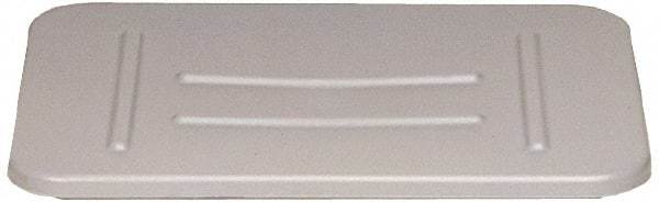 Rubbermaid - 22" Long x 16.5" Wide x 0.8" High Gray Lid - For Use with Rubbermaid - 3349 - USA Tool & Supply