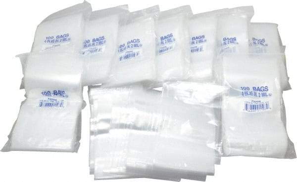 Value Collection - 4 x 6", 2 mil Self-Seal Polybags - Regular-Duty - USA Tool & Supply