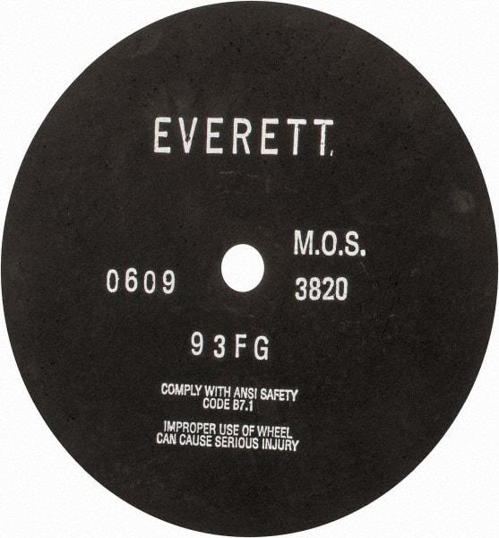 Everett - 12" Cutoff Wheel - 3/32" Thick, 1" Arbor, Use with Gas Powered Saws - USA Tool & Supply