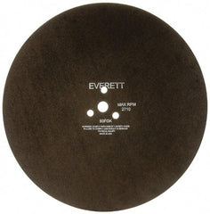 Everett - 20" Cutoff Wheel - 5/32" Thick, 1" Arbor, Use with Gas Powered Saws - USA Tool & Supply