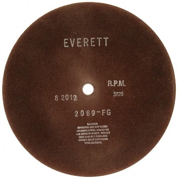 Everett - 16" Aluminum Oxide Cutoff Wheel - 5/32" Thick, 1" Arbor, Use with Gas Powered Saws - USA Tool & Supply