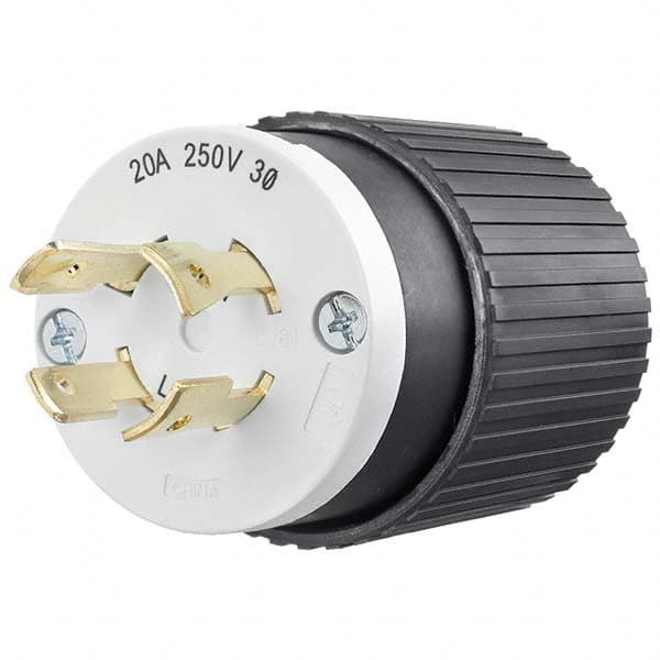 Bryant Electric - Twist Lock Plugs & Connectors Connector Type: Plug Grade: Industrial - USA Tool & Supply
