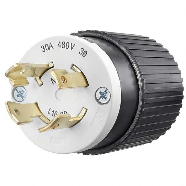 Bryant Electric - Twist Lock Plugs & Connectors Connector Type: Plug Grade: Industrial - USA Tool & Supply
