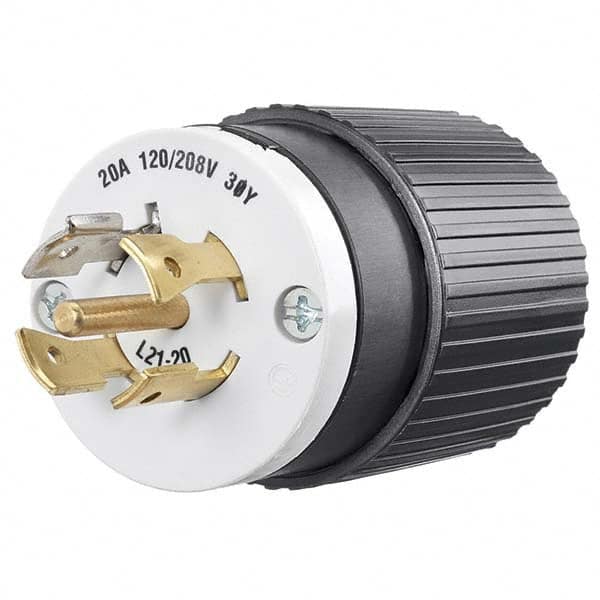 Bryant Electric - Twist Lock Plugs & Connectors Connector Type: Plug Grade: Industrial - USA Tool & Supply