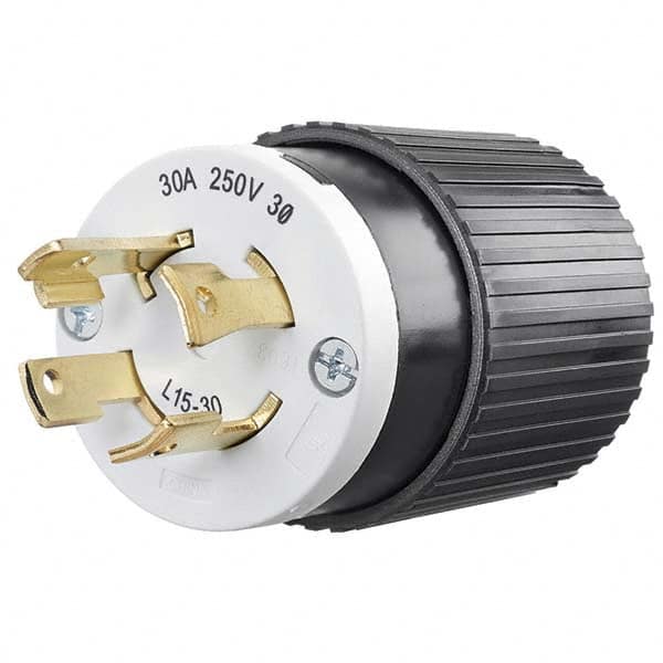 Bryant Electric - Twist Lock Plugs & Connectors Connector Type: Plug Grade: Industrial - USA Tool & Supply