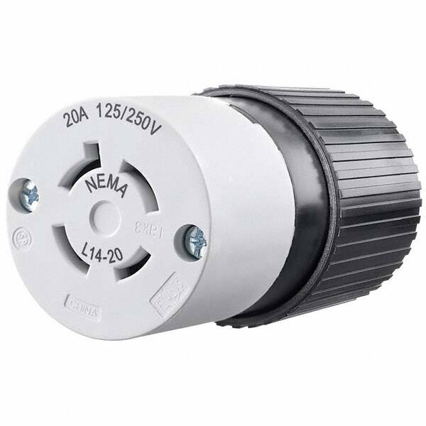 Bryant Electric - Twist Lock Plugs & Connectors Connector Type: Connector Grade: Industrial - USA Tool & Supply