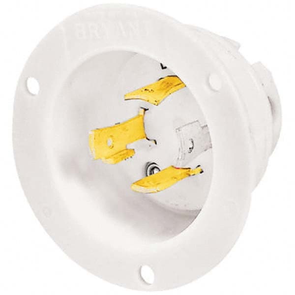 Bryant Electric - Twist Lock Plugs & Connectors Connector Type: Inlet Grade: Industrial - USA Tool & Supply