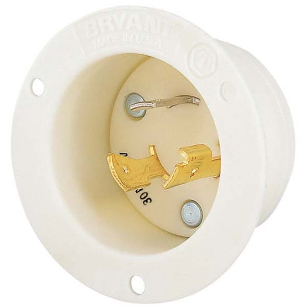 Bryant Electric - Twist Lock Plugs & Connectors Connector Type: Inlet Grade: Industrial - USA Tool & Supply