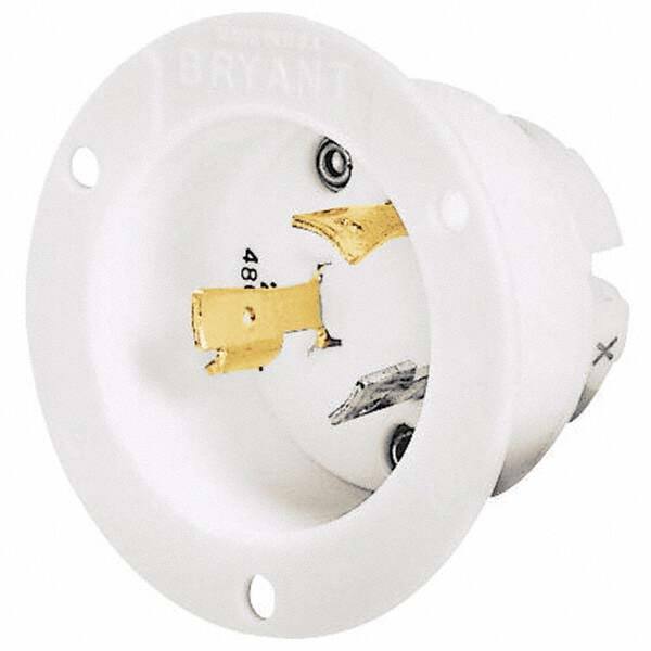 Bryant Electric - Twist Lock Plugs & Connectors Connector Type: Inlet Grade: Industrial - USA Tool & Supply