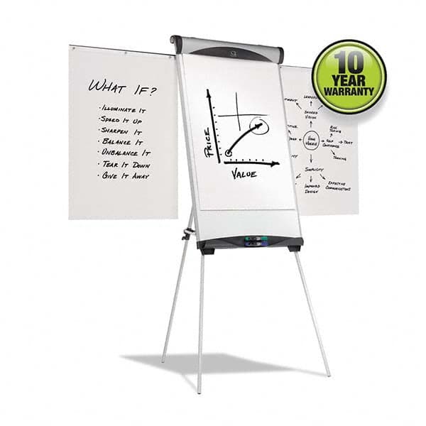 Quartet - Easels Easel Type: Magnetic Dry Erase Easel Fractional Height: 39 - USA Tool & Supply