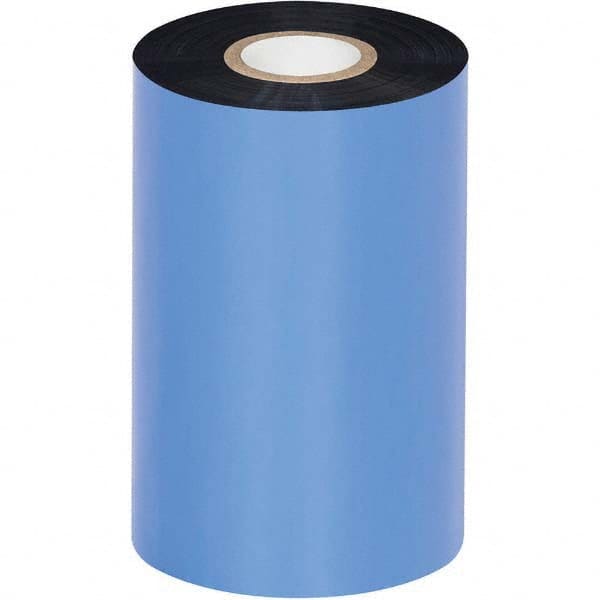 Value Collection - 4.33" x 1476' Black Resin Thermal Transfer Ribbon - USA Tool & Supply