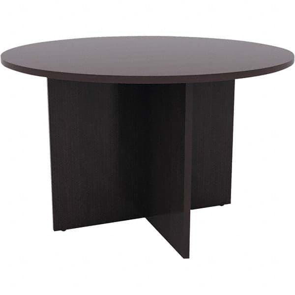 ALERA - Stationary Tables Type: Conference Table Material: Textured Woodgrain Laminate - USA Tool & Supply
