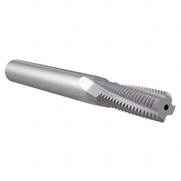 Allied Machine and Engineering - #10-32 Internal/External 3-Flute Solid Carbide Helical Flute Thread Mill - USA Tool & Supply