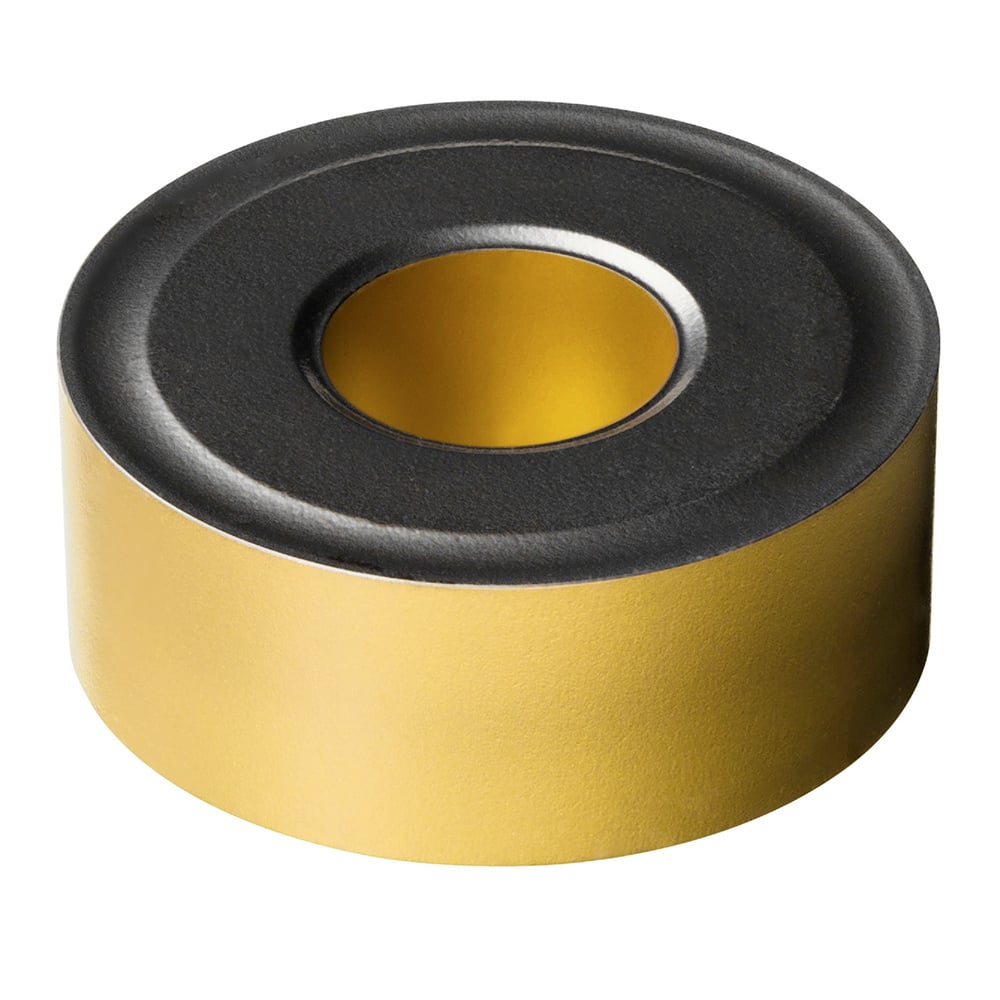 Turning Insert: RNMG 12 04 00 4425, Solid Carbide TiCN, Al2O3 & TiN Finish, Neutral, 0.2500″ Corner Radius, N/A Series RNMG