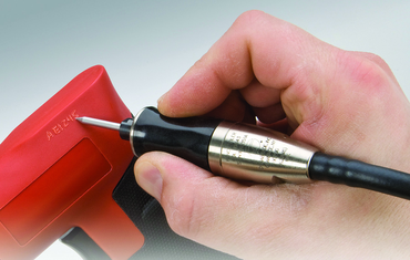 #10843 - 1/8" Collet Size - Air-Powered Reciprocating Tool - USA Tool & Supply