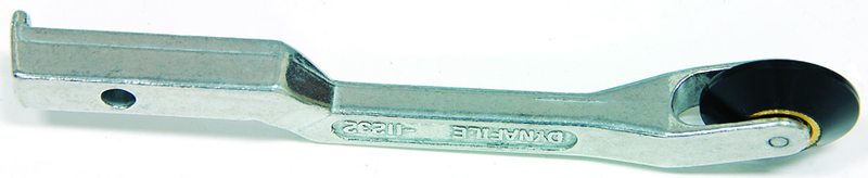 #11232 - 1/8 or 1/4 x 24'' Belt Size - 1 x 3/8'' Contact Wheel - Dynafile Contact Arm Assembly - USA Tool & Supply