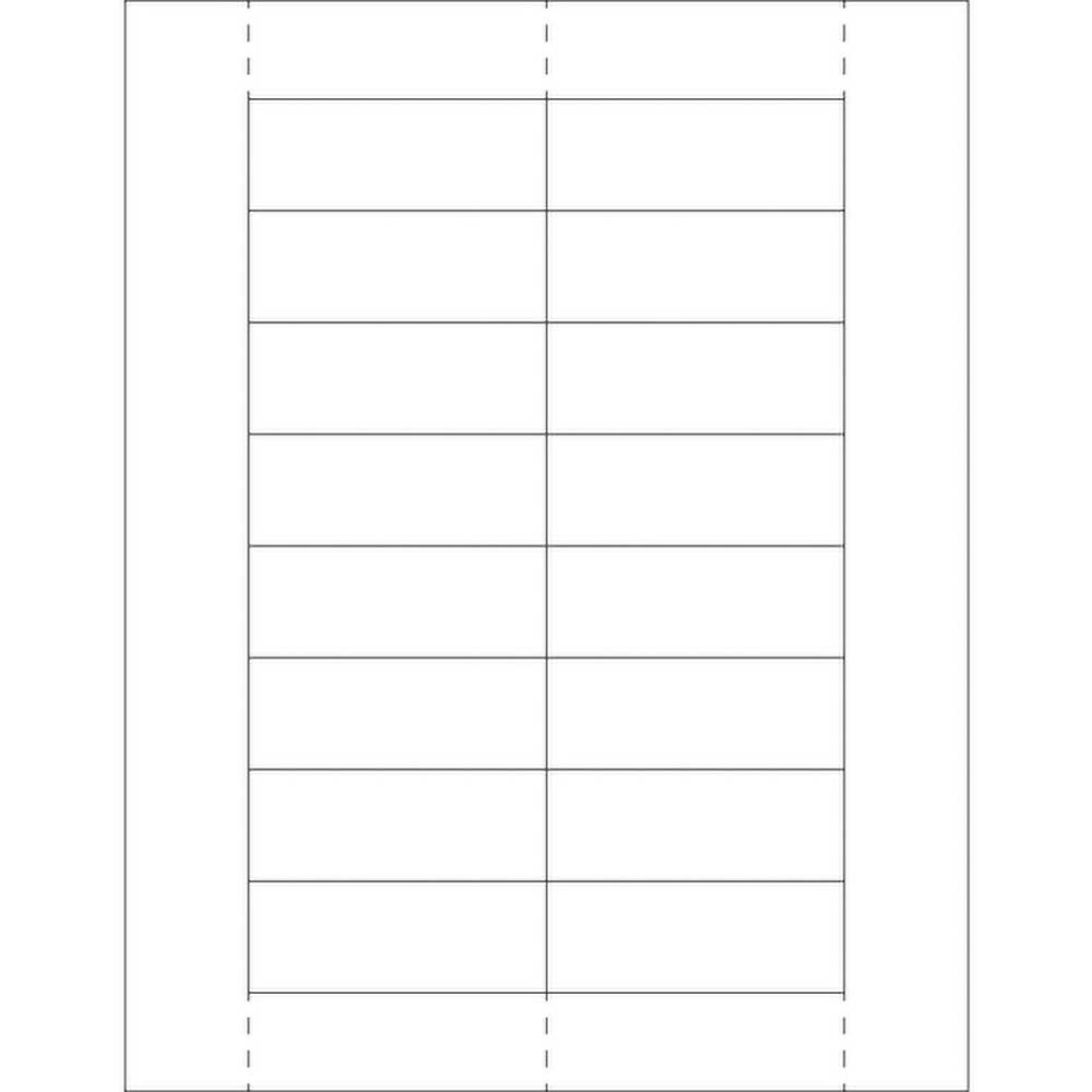 Value Collection - Label Holders Width (Inch): 3 Length (Inch): 1-1/8 - USA Tool & Supply