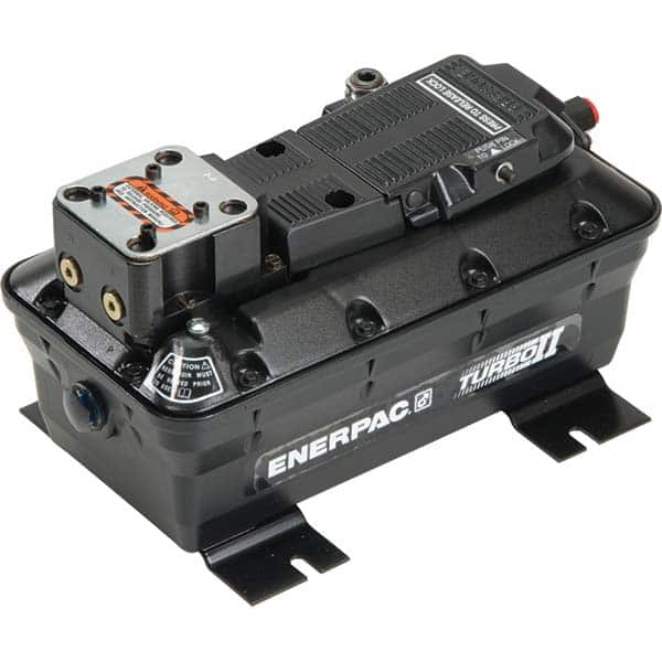 Enerpac - Power Hydraulic Pumps & Jacks Type: Air-Hydraulic Pressure Rating (psi): 10000 - USA Tool & Supply