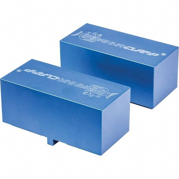 Piranha Clamp - Vise Jaw Sets Jaw Width (mm): 51.00 Set Type: Standard - USA Tool & Supply