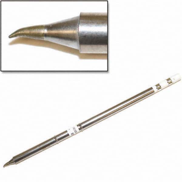 Hakko - Soldering Iron Tips Type: Bent Conical For Use With: FM-203;FM-204;FM-205;FM-951 & FM-206 Stations - USA Tool & Supply