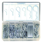 150 Pc. Hitch Pin Clip Assortment - USA Tool & Supply