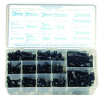 190 Pc. Socket Head Cap Screw Assortment - USA Tool & Supply