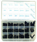 255 Pc. Metric Socket Head Cap Screw Assortment - USA Tool & Supply