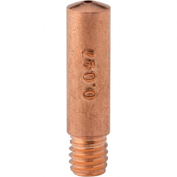 Hobart Welding Products - 0.047" Wire OD, MIG Welder Contact Tip - USA Tool & Supply
