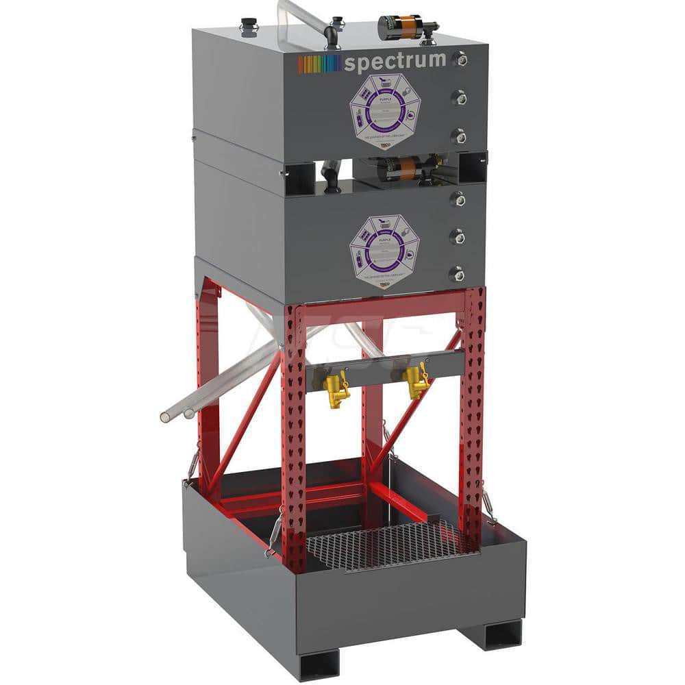 Spectrum Essential Storage Stack 65 Gal Bulk Oil Storage System Holds 2 Tanks