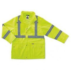 8365 3XL LIME RAIN JACKET - USA Tool & Supply