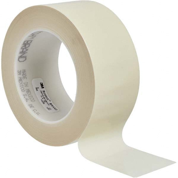 3M - 72 Yd x 1/2" White Nylon Film Tape - USA Tool & Supply