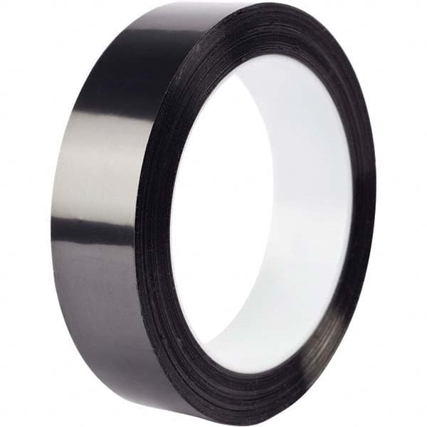 3M - 72 Yd x 1-1/2" Black Polyester Film Tape - USA Tool & Supply