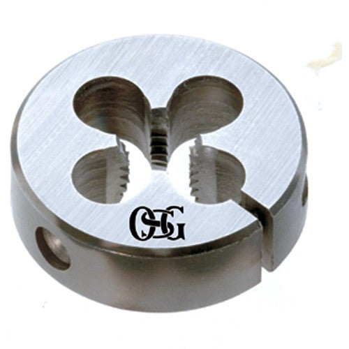 5-40 × 5/8″ OD High Speed Steel Round Adjustable Die - Exact Industrial Supply
