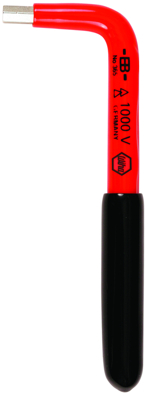 Insulated Metric Hex L-Key 8mm x 150mm - USA Tool & Supply