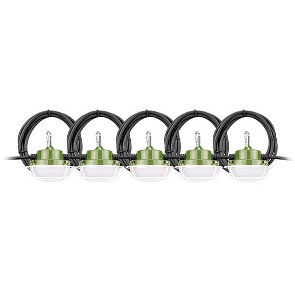 PowerSmith - Temporary String Lights Number of Sockets: 5 Cord Length (Feet): 50.00 - USA Tool & Supply