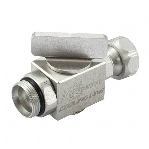 Piranha Cooling Line - Instrumentation Ball Valves Material: Aluminum Pipe Size: 0.25 (Inch) - USA Tool & Supply