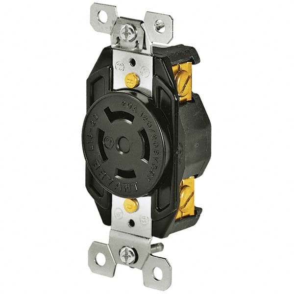 Bryant Electric - Twist Lock Receptacles Receptacle/Part Type: Receptacle Gender: Female - USA Tool & Supply