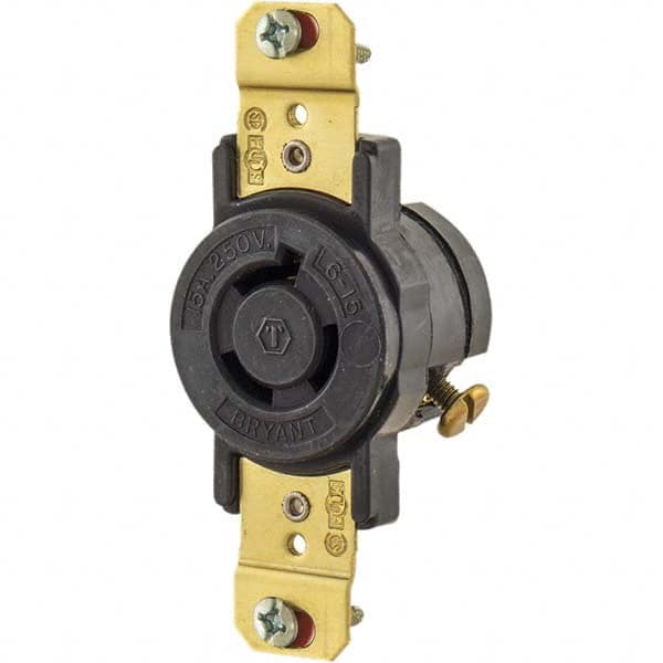 Bryant Electric - Twist Lock Receptacles Receptacle/Part Type: Receptacle Gender: Female - USA Tool & Supply
